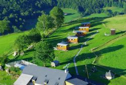 séjour nature foin cantal roulottes